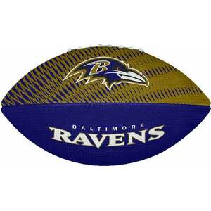 Wilson NFL JR Team Tailgate Football Baltimore Ravens Yellow/Blue Amerikai foci kép