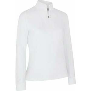 Callaway Solid Sun Protection 1/4 Zip Brilliant White 2XL Pulóver kép