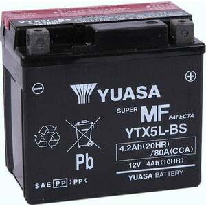 Yuasa Battery YTX5L-BS Motorkerékpár akkumulátor kép