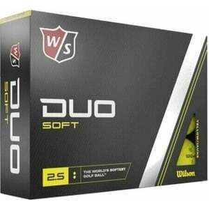 Wilson Staff Duo Soft Golf Balls Yellow Standard Golflabda kép