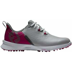 Footjoy FJ Fuel Grey/Berry/Dark Grey 38 Női golfcipők kép