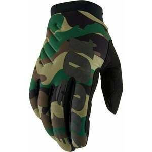 100% Brisker Gloves Camo/Black L Kesztyű kerékpározáshoz kép