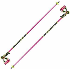 Leki Venom SL 3D Neonpink/Black/Neonyellow 125 cm Síbotok kép