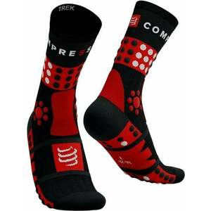 Compressport Trekking Black/Red/White T1 Futózoknik kép