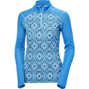 Helly Hansen W Lifa Merino Midweight 2-in-1 Graphic Half-zip Ultra Blue Star Pixel L Termikus fehérnemű kép