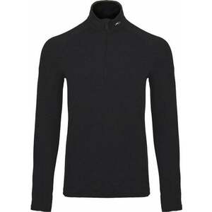 Kjus Mens Trace Midlayer Half Zip Black 56 Pulóver kép