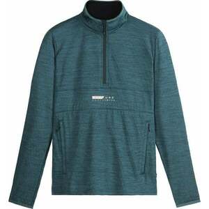 Picture Tahita 1/4 Grid Fleece Women Deep Water M Pulóver kép