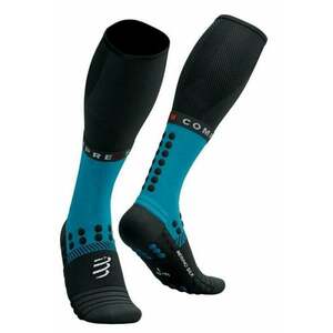 Compressport Full Winter Run Mosaic Blue/Black T4 Futózoknik kép