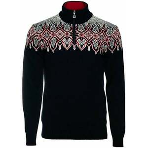 Dale of Norway Winterland Mens Merino Wool Sweater Navy/Off White/Raspberry M Pulóver kép