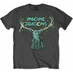 Imagine Dragons Ing Elk in Stars Unisex Charcoal Grey M kép