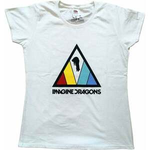 Imagine Dragons Ing Triangle Logo Womens White XL kép