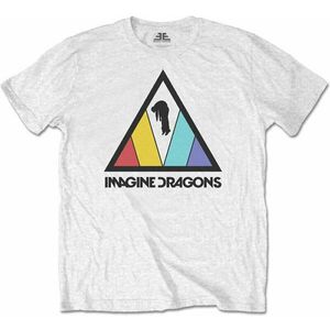 Imagine Dragons Ing Triangle Logo Unisex White M kép