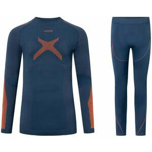 Viking Primeone Man Set Base Layer Navy/Orange S Termikus fehérnemű kép