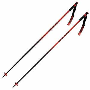 Rossignol Hero SL Ski Poles Black/Red 120 cm Síbotok kép