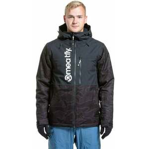 Meatfly Manifold Mens SNB and Ski Jacket Morph Black M Síkabát kép