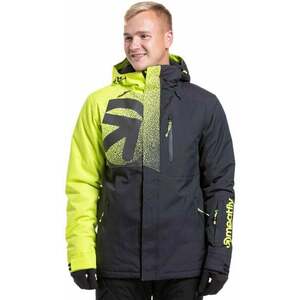 Meatfly Shader Mens SNB and Ski Jacket Acid Lime/Black XL Síkabát kép