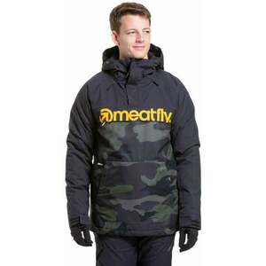 Meatfly Slinger Mens SNB and Ski Jacket Rampage Camo L Síkabát kép