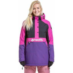 Meatfly Aiko Womens SNB and Ski Jacket Petunia/Black S Síkabát kép