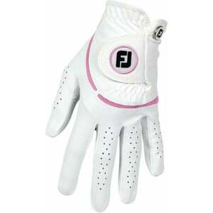 Footjoy Weathersof Golf White/Pink Bal kéz S Női kesztyű kép