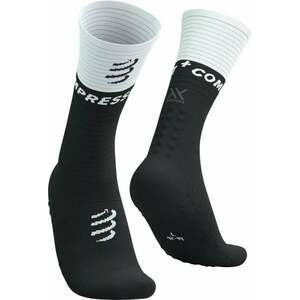 Compressport Mid Compression V2.0 Black/White T1 Futózoknik kép