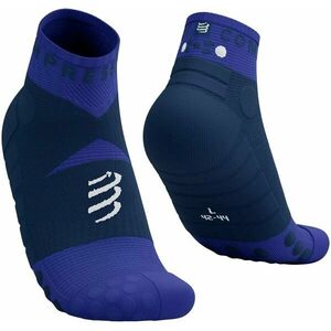 Compressport Ultra Trail Low Dazzling Blue/Dress Blues/White T1 Futózoknik kép