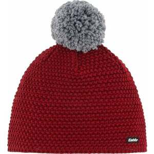 Eisbär Jamie Pompon Beanie Burgundy/Grey UNI Téli sapka kép