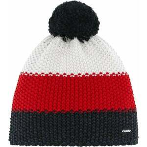 Eisbär Star Pompon Beanie Flecked Black/Red/White UNI Sapka kép