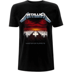 Metallica Ing Master of Puppets Tracks Unisex Black L kép