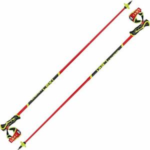 Leki Venom SL 3D Bright Red/Black/Neonyellow 120 cm Síbotok kép