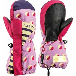 Leki Little Paw Mitt Long Orchid/Berry 3 Síkesztyű kép