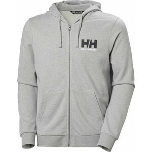 Helly Hansen HH Logo Full Zip 2.0 Kapucnis pulóver Grey Melange 2XL kép