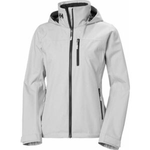 Helly Hansen Women’s Crew Hooded Sailing 2.0 Kabát Grey Fog L kép