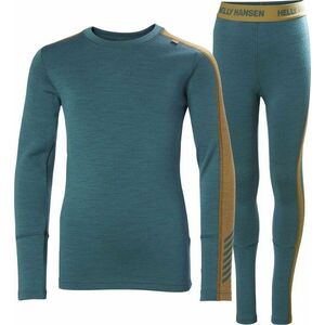 Helly Hansen JR Lifa Merino Midweight Set Dark Creek 140/10 Vitorlás aláöltözet kép