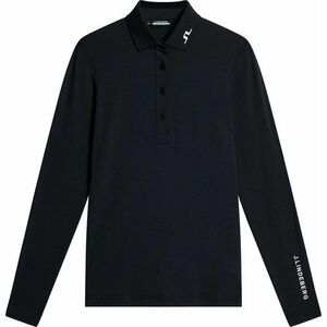 J.Lindeberg Flor Long Sleeve Black XL Rövid ujjú póló kép