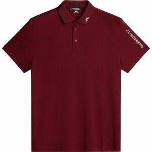 J.Lindeberg Tour Tech Regular Fit Cabernet XL Rövid ujjú póló kép