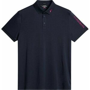 J.Lindeberg Tour Tech Regular Fit Navy Melange S Rövid ujjú póló kép