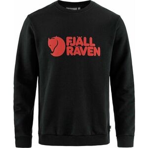 Fjällräven Logo Sweater M Black M Pulóver kép