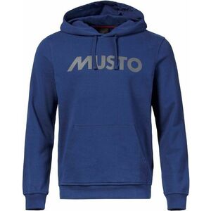 Musto Logo Hoodie Kapucnis pulóver Blueprint L kép