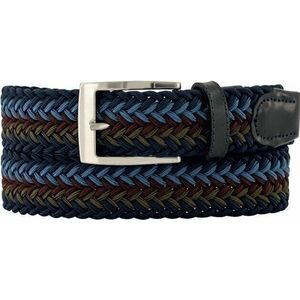 Alberto Multicolor Braided Black 100 cm Szalag kép