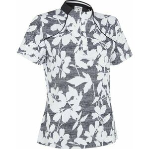 Callaway Textured Abstract Floral Womens Caviar S Rövid ujjú póló kép