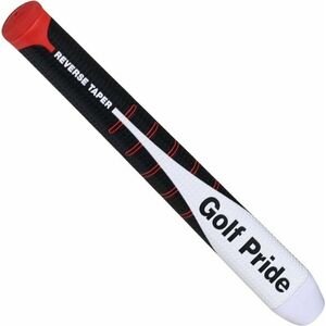 Golf Pride Reversed Taper Round Medium Black/White/Red Grip kép