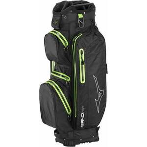 Mizuno BR-DRI 25 Black/Green Cart Bag kép