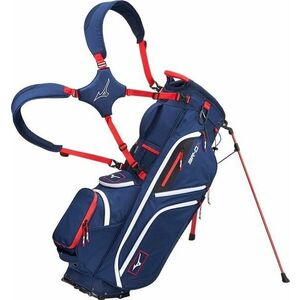 Mizuno BR-DX 25 Stand Bag Navy/Red kép