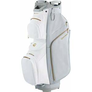 TaylorMade Kalea Gold Grey/White Cart Bag kép