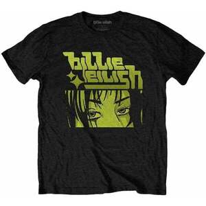 Billie Eilish Ing Anime Logo Unisex Black XL kép