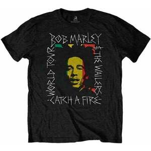 Bob Marley Ing Rasta Scratch Unisex Black 2XL kép