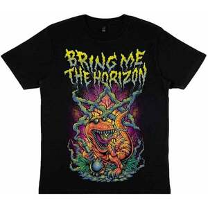 Bring Me The Horizon Ing Smoking Dinosaur Unisex Black L kép