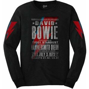 David Bowie Ing Hammersmith Odeon Unisex Black L kép