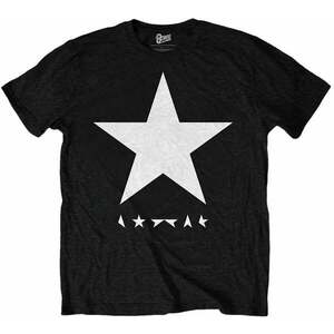 David Bowie Ing Blackstar (White Star on Black) Unisex Black XL kép