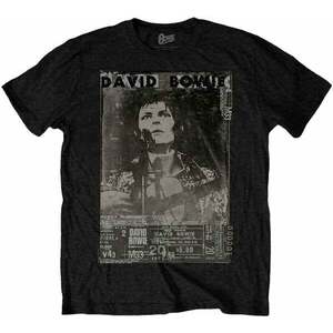 David Bowie Ing Ziggy Unisex Black M kép